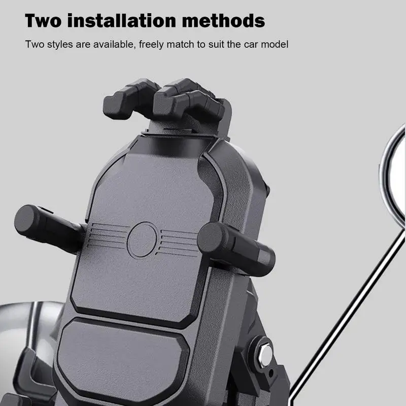 Беспроводное зарядное устройство для мотоцикла держатель мобильного телефона с