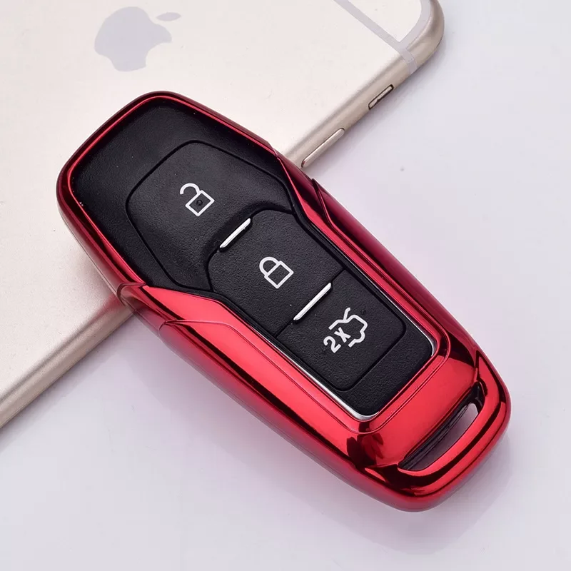 

Car Remote Key Fob Shell Cover Case For Ford F-150 Mondeo Galaxy S-Max Explorer Ranger 2015 2016 2017 2018 Car Styling