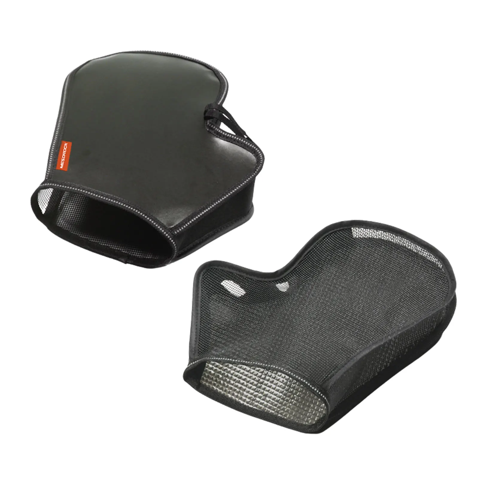 

Motorcycle Handlebar Muffs Waterproof Oxford Mesh Gloves Breathable Side And Bottom Mesh Design With Reflective Strip &