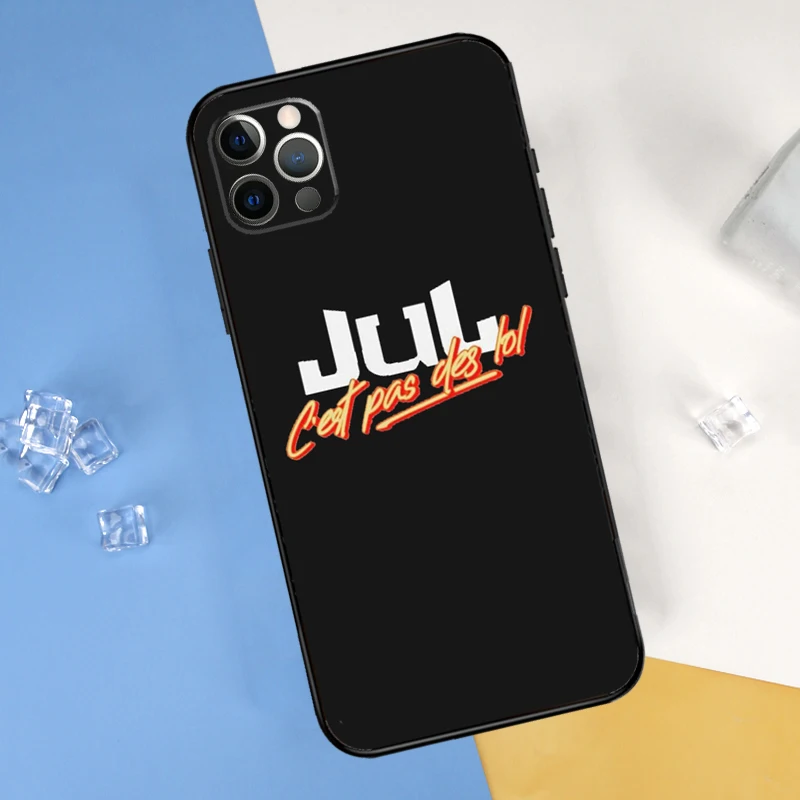 JuL C'est Pas Des Lol Phone Case For iPhone 11 12 13 Pro Max Mini Cover For iPhone X XS Max XR 7 8 Plus Coque images - 6