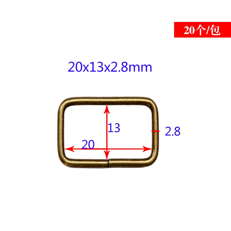 50 шт. 2 дюйма x 0 5 сплит-прямоугольная петля античная латунь