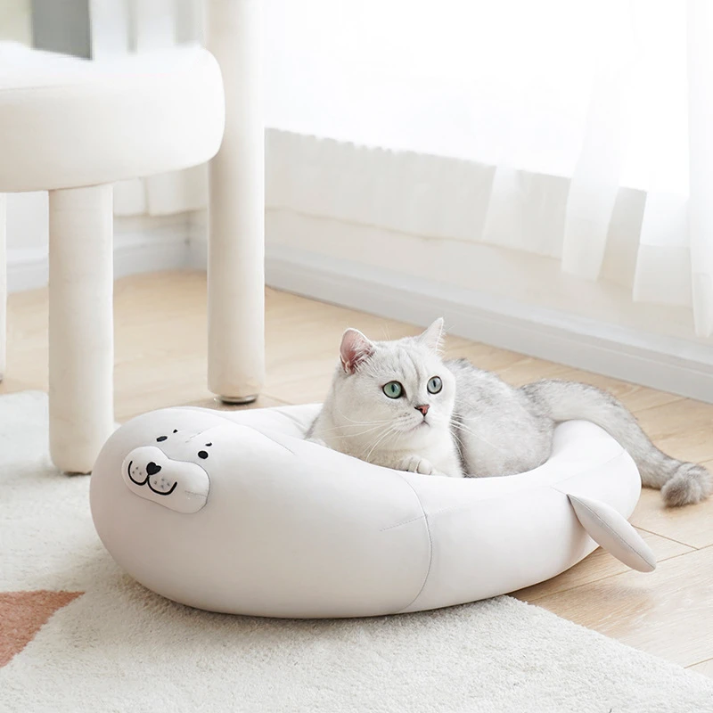 Cat Litter Summer Cool Litter Seal Four Seasons Universal Summer Removable and Washable Kennel House Cat Bed Pet Supplies