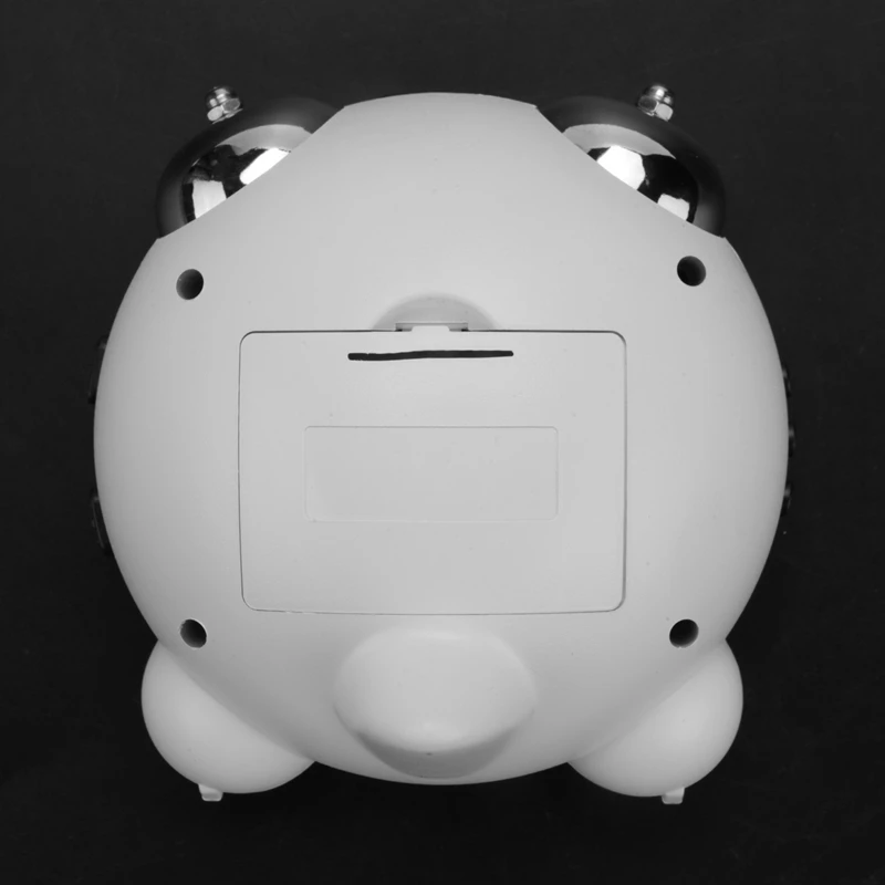 Цифровой будильник дисплей времени даты двойной колокольчик очень громкий для