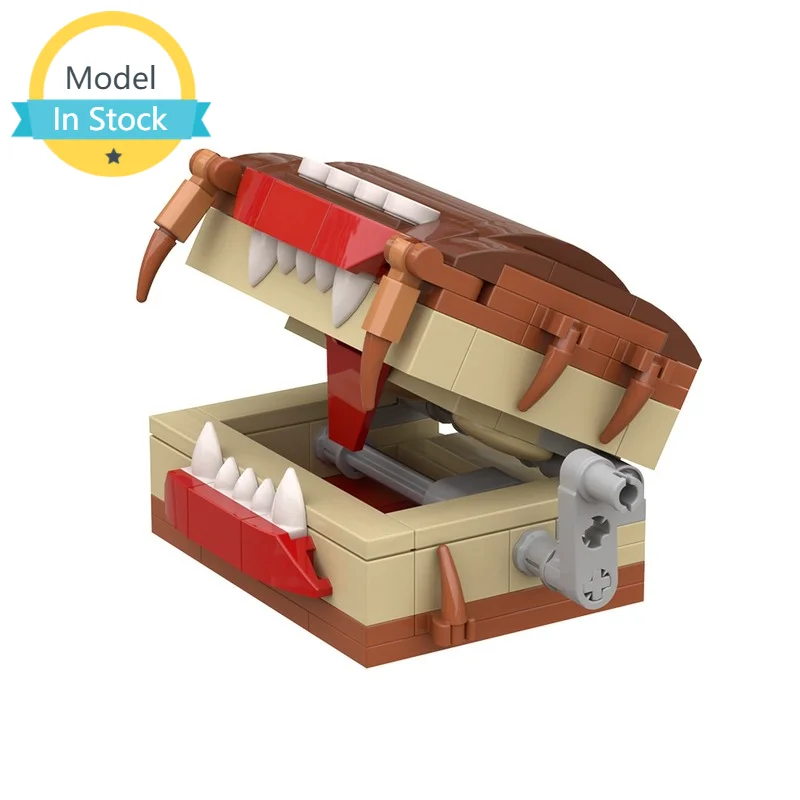 

Книжки-монстры MOC креативные кусаются, книга Харриса, строительные блоки, модель для детей, для мальчиков, Пазл «сделай сам», игра-головоломк...