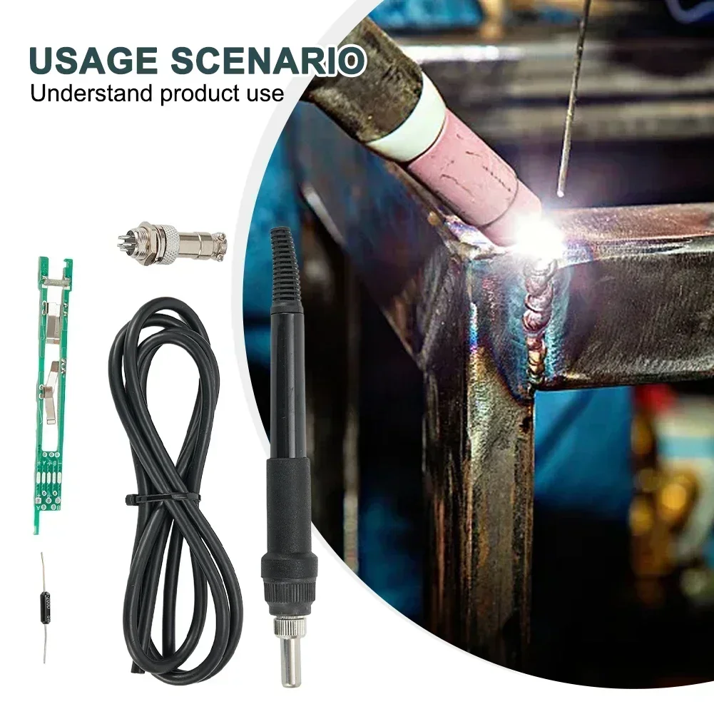 Простой в установке поворотный цифровой паяльник T12 со светодиодной подсветкой