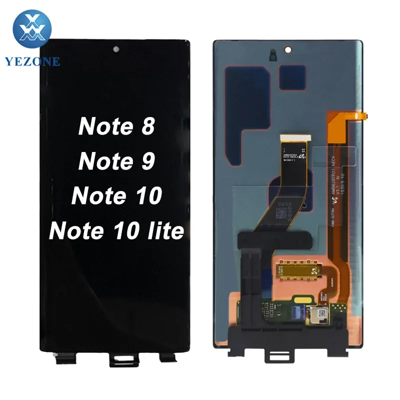 Сменный сенсорный ЖК-дисплей мобильного телефона Pantalla для Samsung Note 5 7 8 9 10 + 20 Ultra Lite