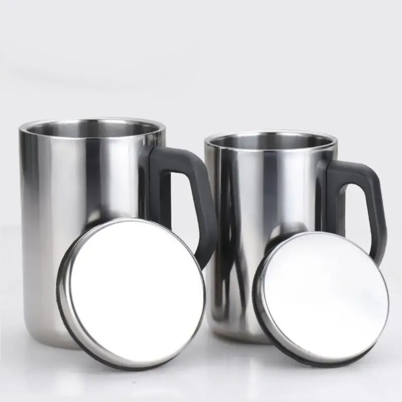 

500ml Stainless Steel Thermos Mugs New Hot Coffee Tea Cups Wholesale Business Style Car Vacuum Flasks Water Bottle Portable