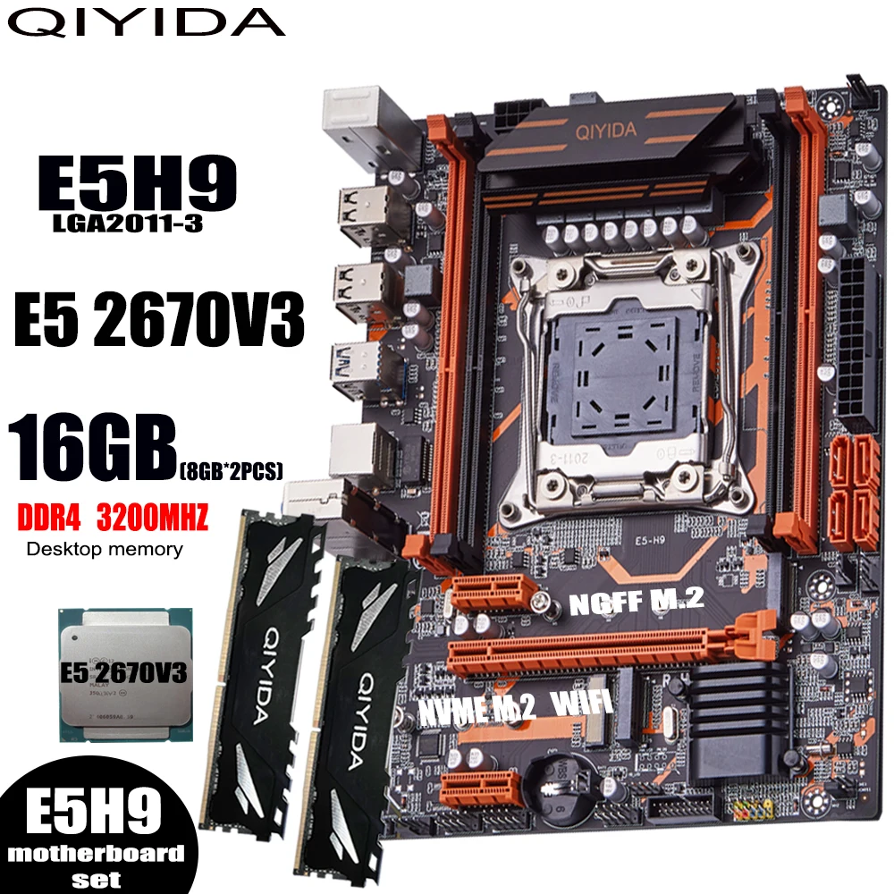 Kllisre x99 lga 2011-3 процессор xeon e5 2670 v3 характеристики. Материнская плата комплект e5 2670v3. Xeon 2670 v3 материнская плата. Материнская плата комплект e5 2670v3. Huananzhi x99 qd3.