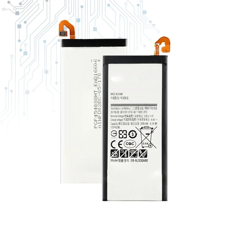Аккумулятор 2400 мАч EB-BJ330ABE для Samsung GALAXY J3 2017 SM-J330 J3300 SM-J3300 SM-J330F/DS SM-J330FN SM-J330G SM-J330L