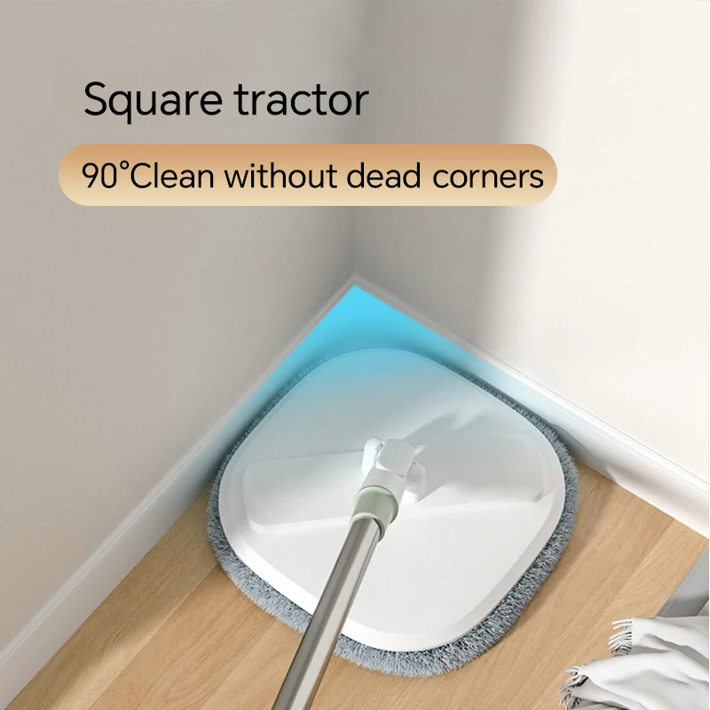 

mops floor cleaning tools easy to drain Squeeze mop Household cleaning 360° spin Microfiber Cloth No Hand-Washing cleaning broom