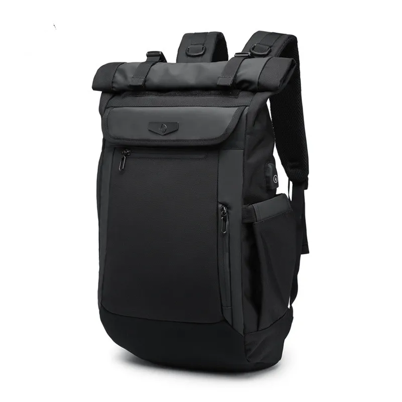 

Рюкзак мужской для ноутбука 15,6 дюйма, водоотталкивающий, с USB-портом