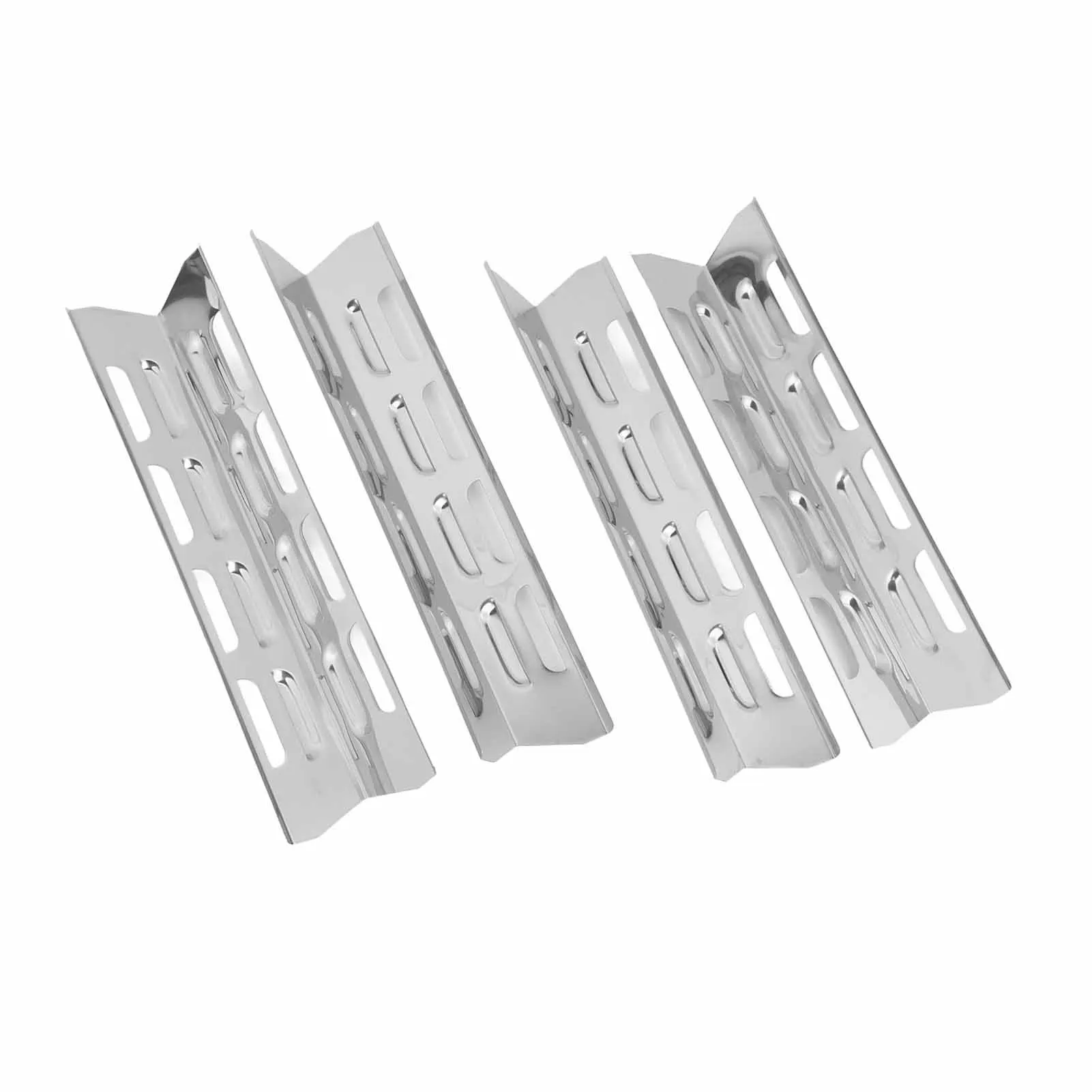 4 шт. крышка горелок для гриля нагревательная пластина щит палатка нержавеющая