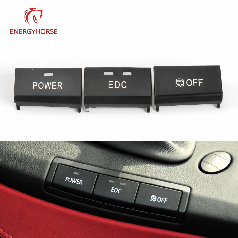 

Car Console Electronic Suspension Control Switch Genuine EDC/DSC/Power Switch Button Cover For BMW E92 E93 M3 61317841136