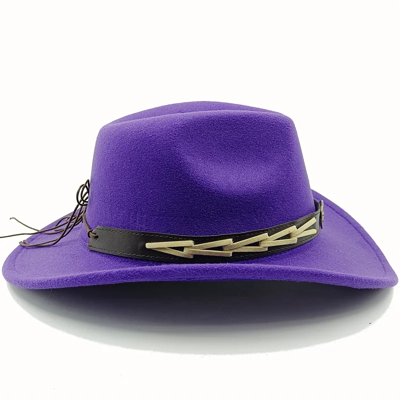 Мужские ковбойские шляпы аксессуары Рога джазовый Топ головные уборы женские