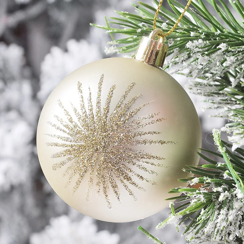 

Perfect Workmanship Christmas Ornaments Quantity New Year Gift Festival Atmoshere Christmas Decorations Durable Plastic Material
