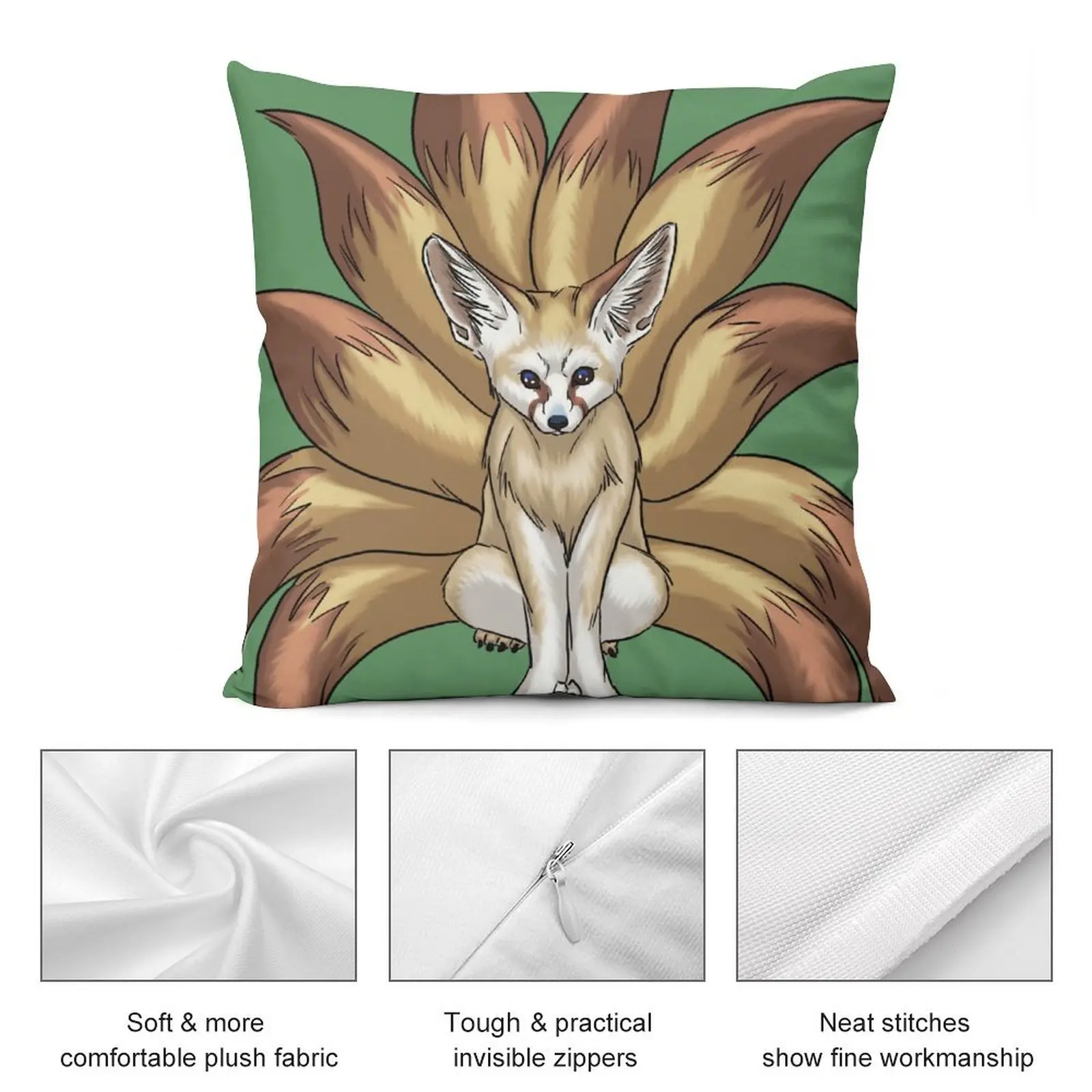 Fennec Fox. Декоративные диванные подушки для гостиной накидки сна