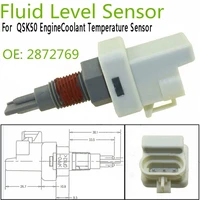 coolant fluid level sensor 2872769 2872768 4928568 for cummins qsk50 engine coolant temperature sensor
