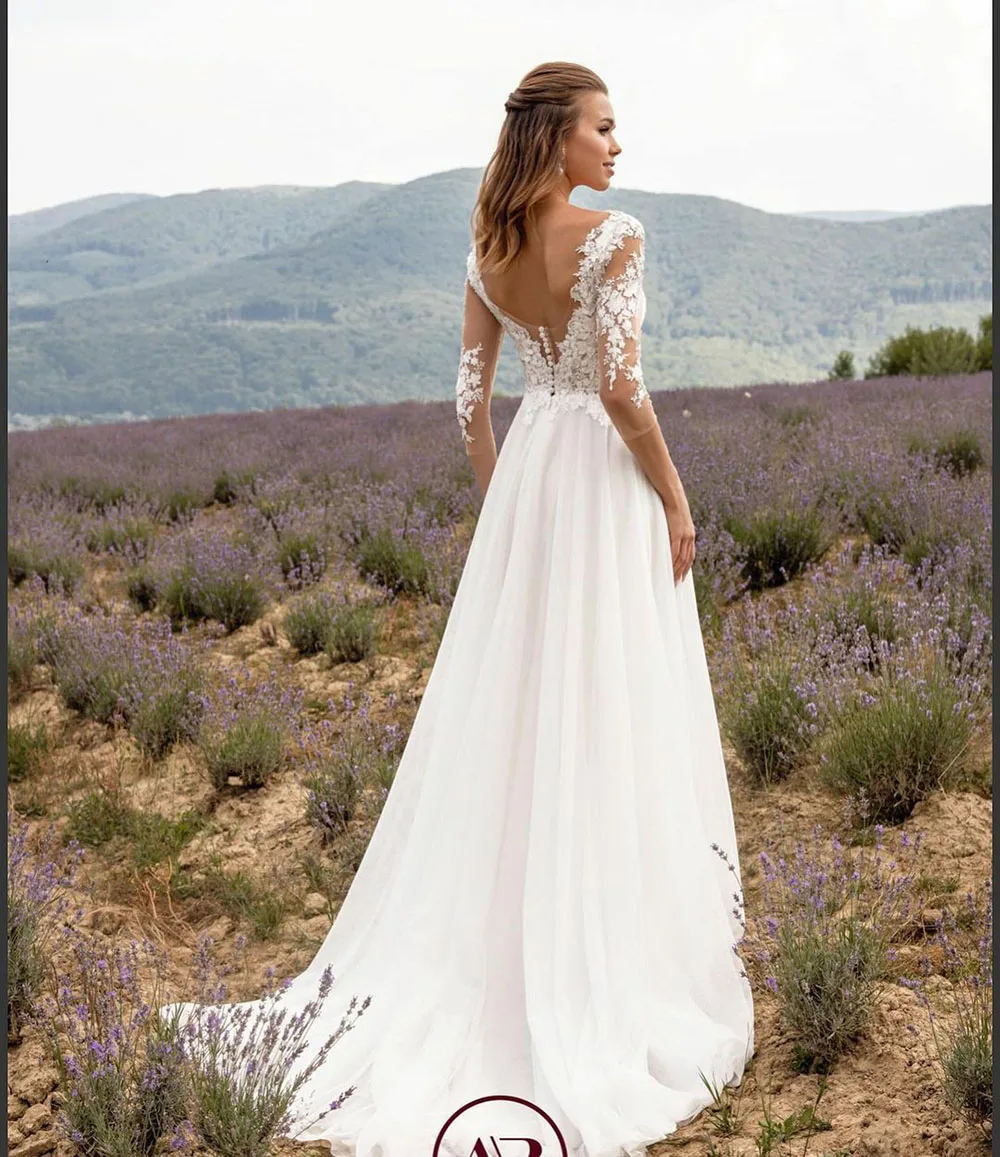 Свадебное платье принцессы в стиле бохо для женщин выполненное на заказ 2023