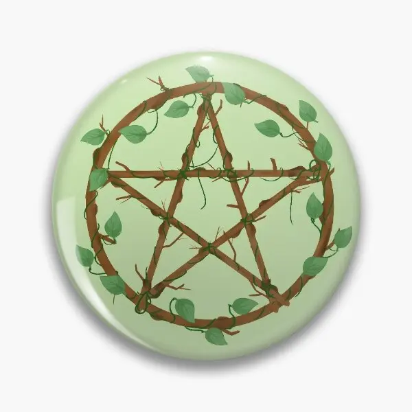 Мягкая Металлическая Булавка в виде ветвей пентакли модная женская Милая