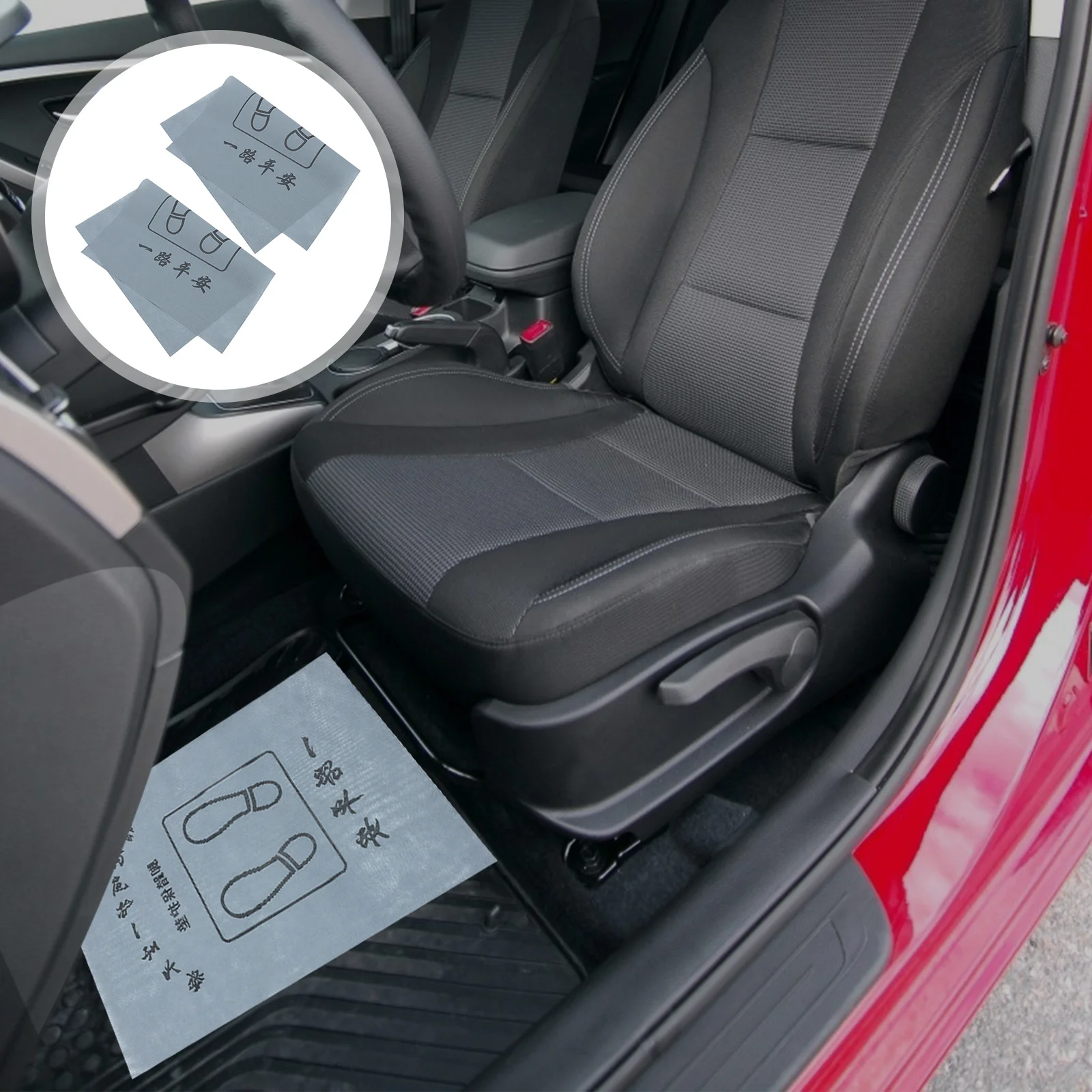

Car Carpet Floor Disposable Vehicle Mat Feet Auto Foot Pad Mats Fabric Non Woven Truck Patch Inside