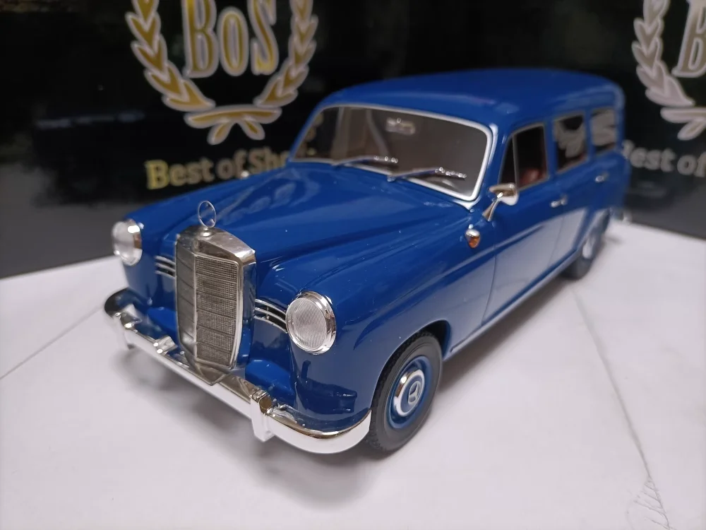 

Bos 1:18 180D Universal 1954 Wagon Vintage Car Simulation Limited Edition Resin Metal Static Car Model Toy Gift