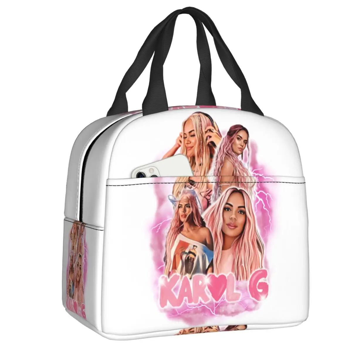 Изготовленная на заказ изолированная сумка для обеда в стиле регги Ainger Bichota Season