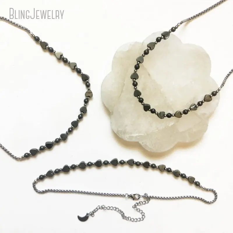 10 шт. готические эмо грубые натуральные сердца