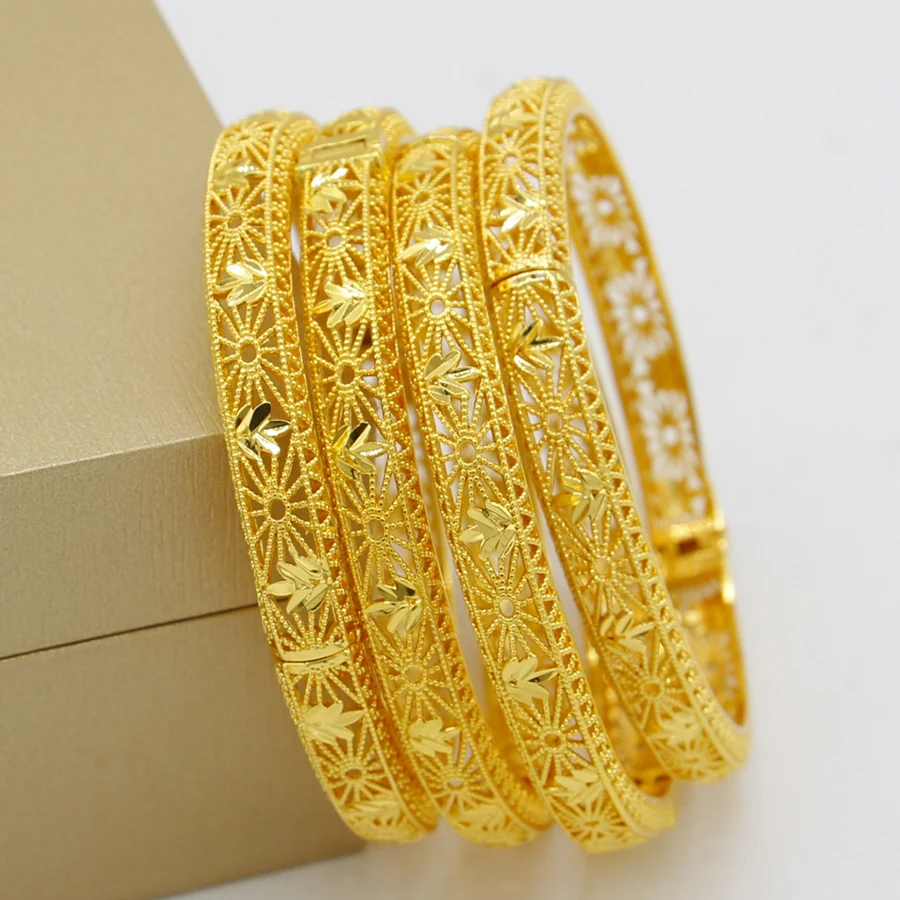 Ближний Восток 1 шт. медные позолоченные браслеты модные ювелирные изделия Дубая