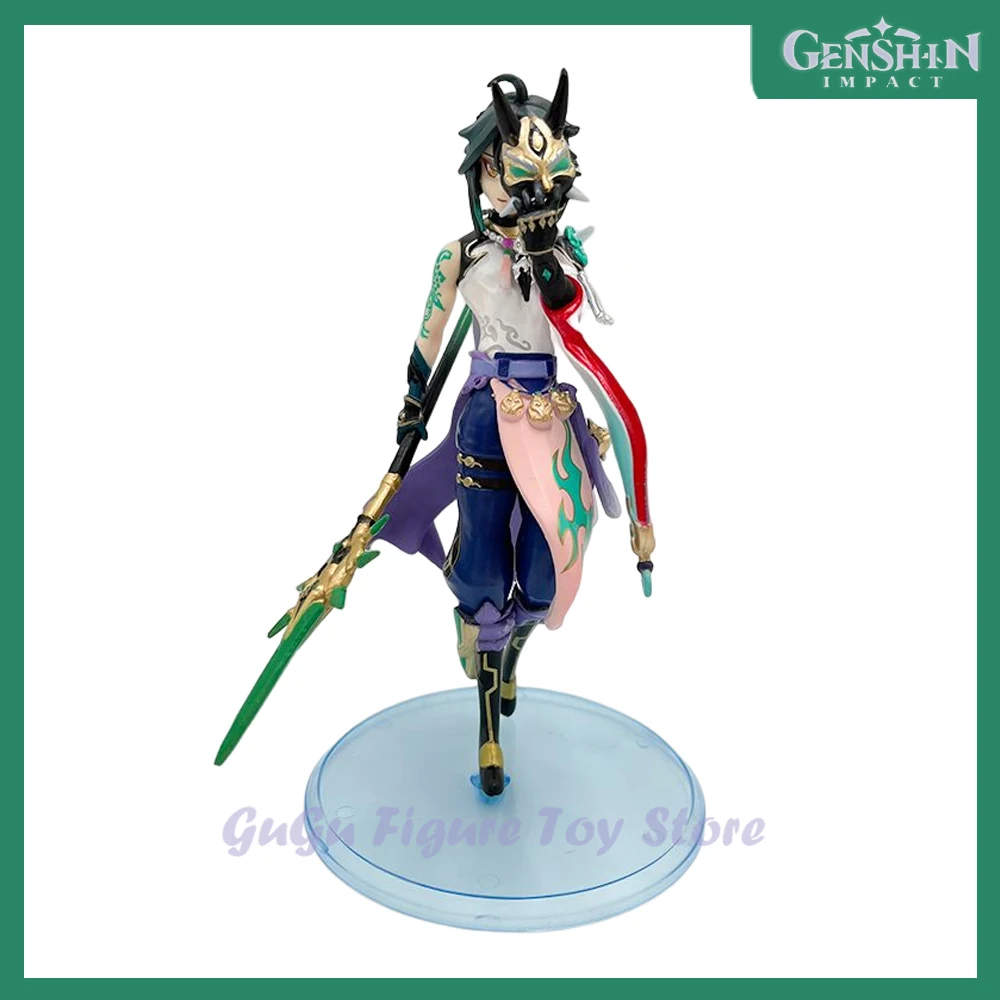 

Аниме Genshin ударная фигурка Xiao Klee Qiqi Paimon Hu Tao экшн-фигурка модели Kawaii куклы игрушки украшение