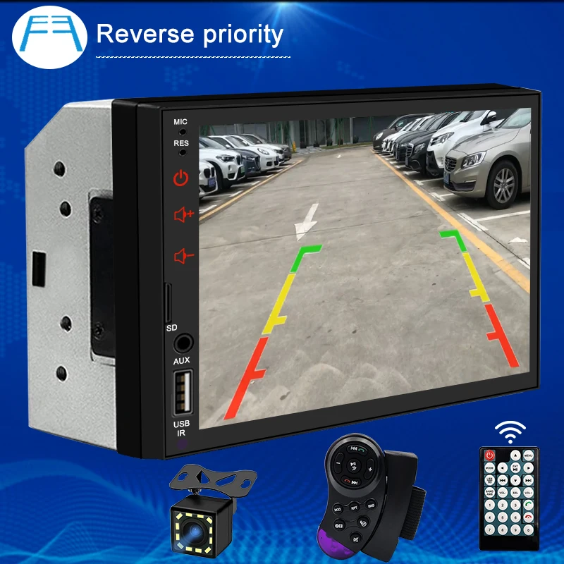 

AHOUDY 2 Din Multimedia Video Player HD Touch Screen Carplay FM Audio For Toyota KIA Ford VW Car Radios Bluetooth Autoradio