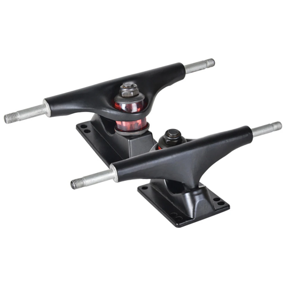 

Bridge Skateboard Truck Outdoor Sports 1 Pair 12cm 5inch Aluminium Alloy Black/Silver Seagull Skateboard Parts