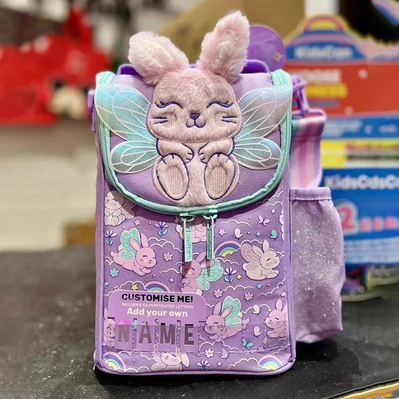 Оригинальная австралийская школьная сумка Smiggle Фиолетовый Ангел кролик средний