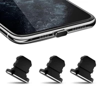 metal dust plug for iphone13 12 11pro 6 7 8 xusb charging port cover portable universal headphone aluminum alloy dust plug
