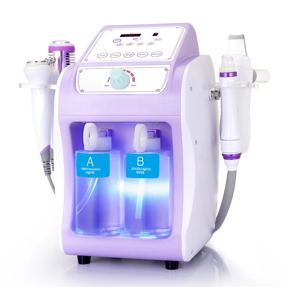 

Oxygen Jet Peel Skincare Machine Microdermabrasion Diamond Portable 6 in 1 Multifunction Hydrofacials Ultrasonic