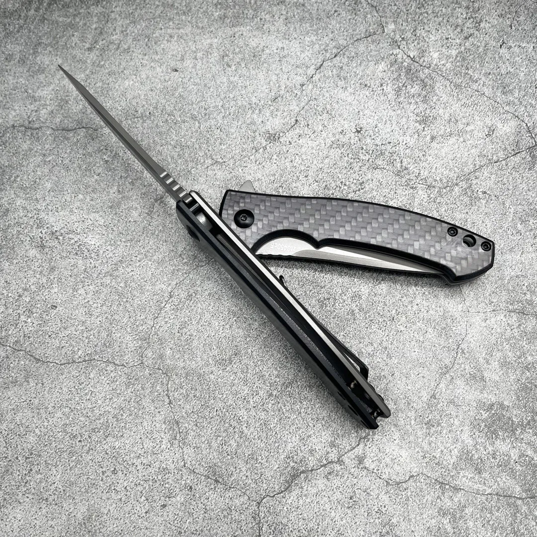 Складной нож Z &amp T 0450CF G10 карманный боевой инструмент из углеродного волокна для