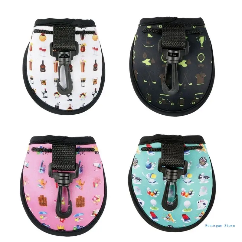 

Golf Ball Carry Bag Golf Ball Holder Keychain Belt Clip Golf Accessories Drop Shipping