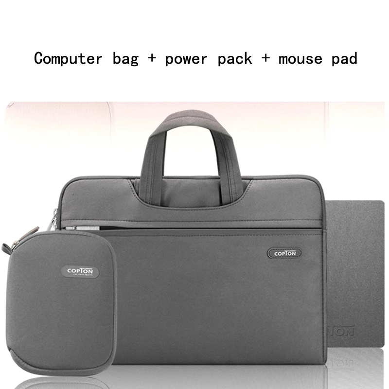 2023 new briefcase 15 inch laptop bag men and women fashion notebook liner bag going out business bag with power pack