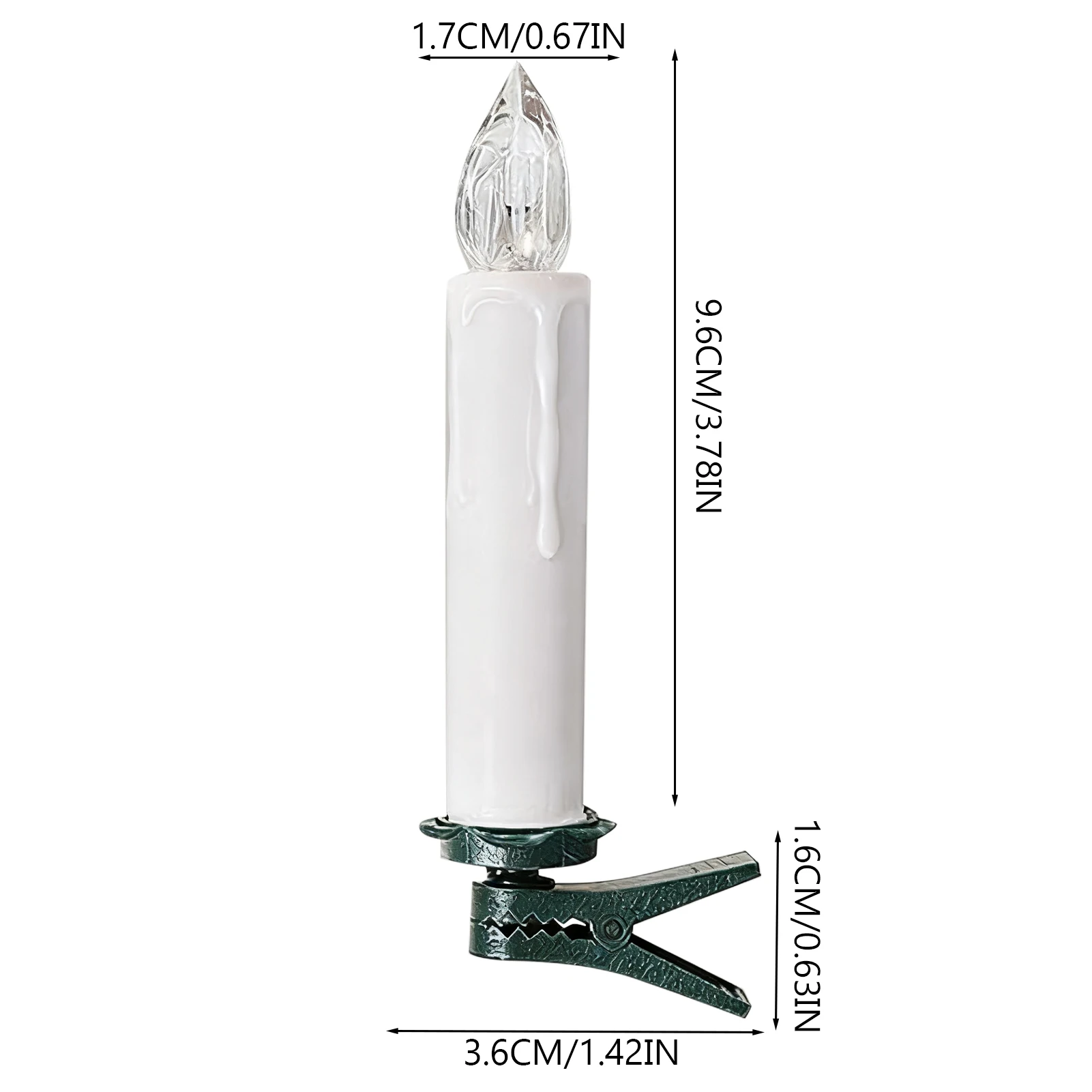 

Светодиодные конические свечи для рождественской елки