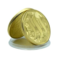virtual digital currency gold silver plated coins classical embossed steam coins business souvenir gifts golden ornaments