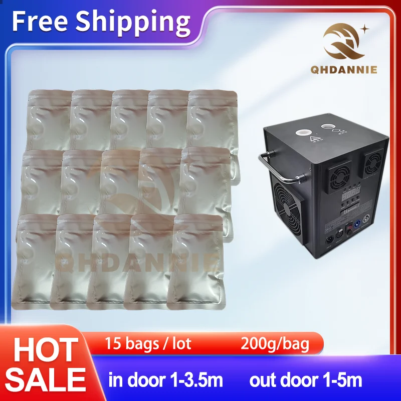 

QHDannie Ti Powder Cold Spark Machine Dust Cold Sparkular Machine Powder 200g Composite Metal Granules Indoor Stage Light Effect