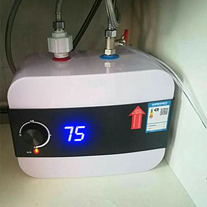 Automatic water replenishing small kitchen treasure water storage thickened tank small electric water heater intelligent tempera