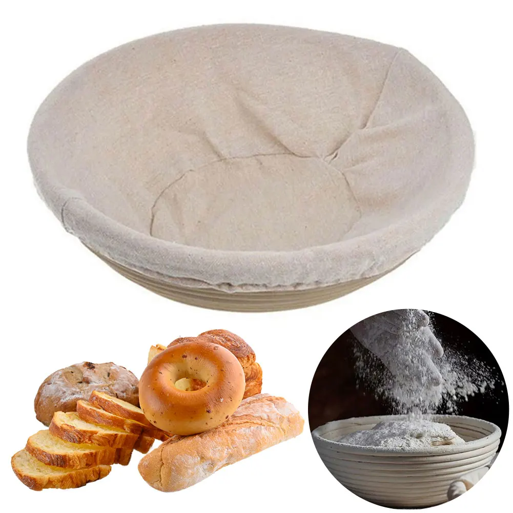 Корзина Для Хлеба Из Натурального Ротанга С Подкладкой