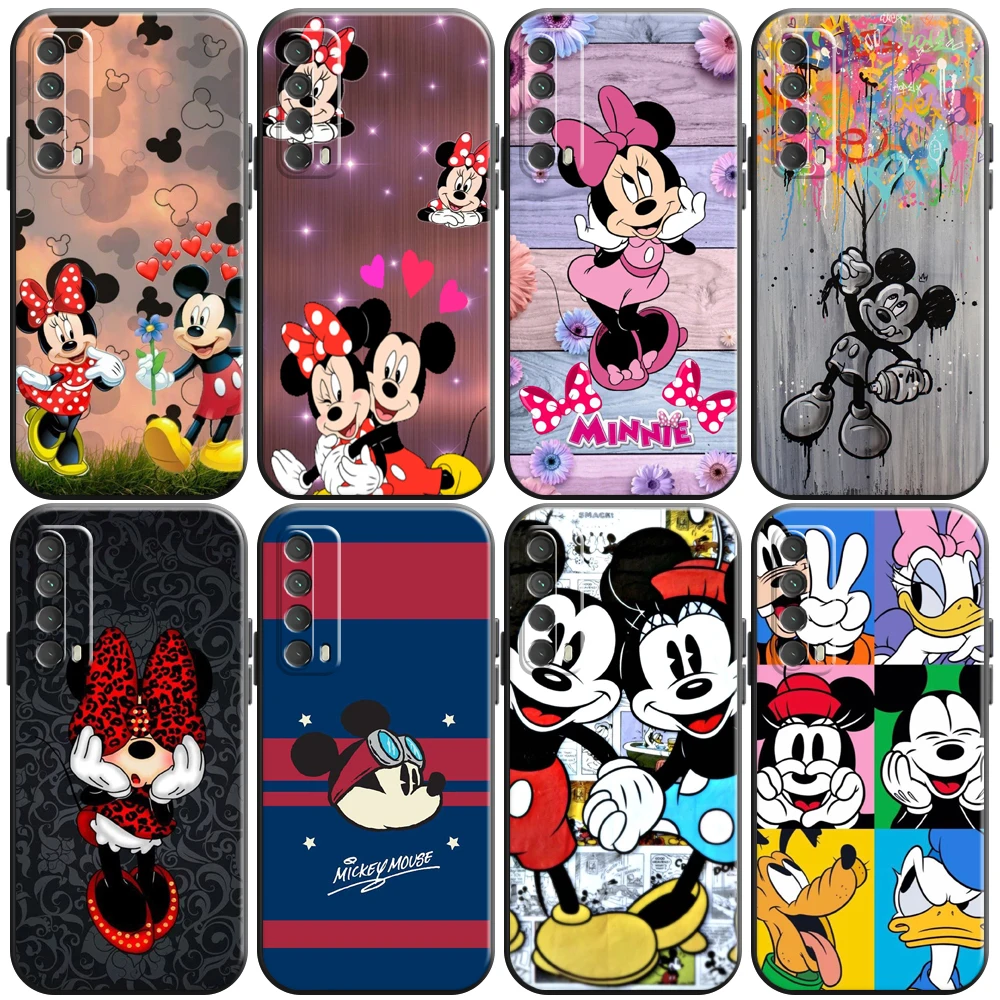 

Disney Mickey Mouse Phone Case For Huawei Honor 10 V10 10i 20 V20 20i 10 20 Lite 30S 30 Lite Pro Soft Silicone Cover Coque