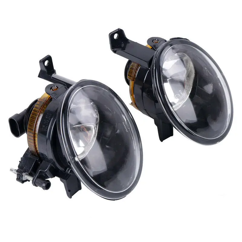 Pair Front Bumper Fog Lamp DRL Daytime Running Lights with Bulbs Car Driving Lamps For VW JETTA MK6 Golf EOS TIGUAN Beetle XUE