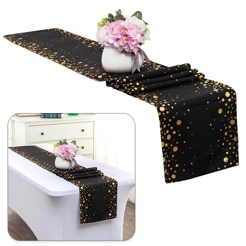 

Рождественская настольная дорожка, Новогодняя настольная дорожка, декор для обеденного стола, Рождественский праздник, вечеринка, украшен...