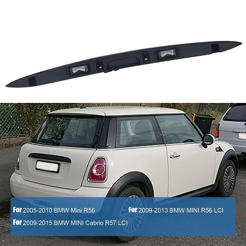 

Ручка багажника автомобиля, ручка багажника 51132753603 для Mini Cooper R55 R56 R57 R58 R59 2007-2014