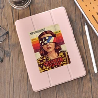stranger thing case for ipad air 4 2020 air 2 3 mini 5 4 case with pencil holder for ipad pro 11 case 2020 ipad 8th anime cover