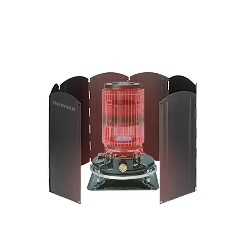 

Ветрозащитное ветровое стекло для туристической плиты, ветрозащитное и износостойкое покрытие для плиты, для кемпинга и спорта на открытом...