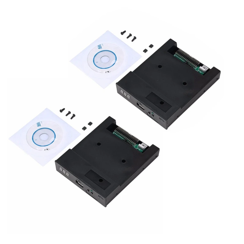 

Retail 2Pcs Version SFR1M44-U100K Black 3.5Inch 1.44MB USB SSD FLOPPY DRIVE EMULATOR For YAMAHA KORG ROLAND Electronic Keyboard