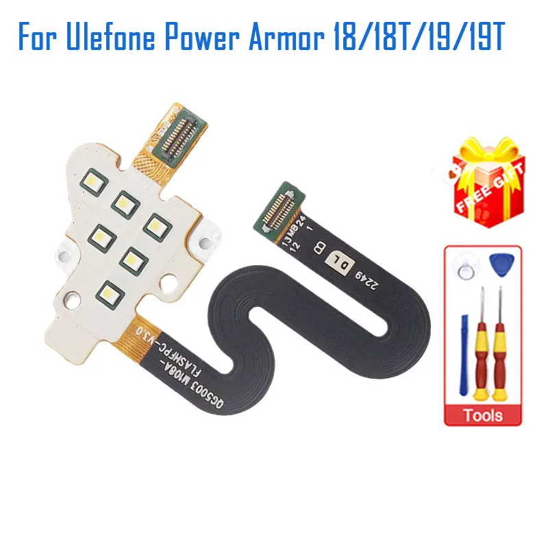 

New Original Ulefone Power Armor 18 Armor 18T Armor 19 Flash Light Flex Cable FPC Accessories For Ulefone Power Armor 19T Phone